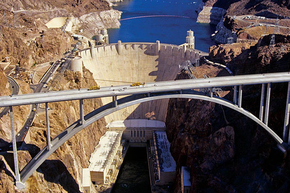 Voie de Contournement du Barrage Hoover, États-Unis