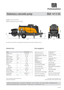 BSA 1413 D5 Data Sheet EN
