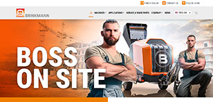 Site web Brinkmann www.EstrichBoy.de entièrement remanié