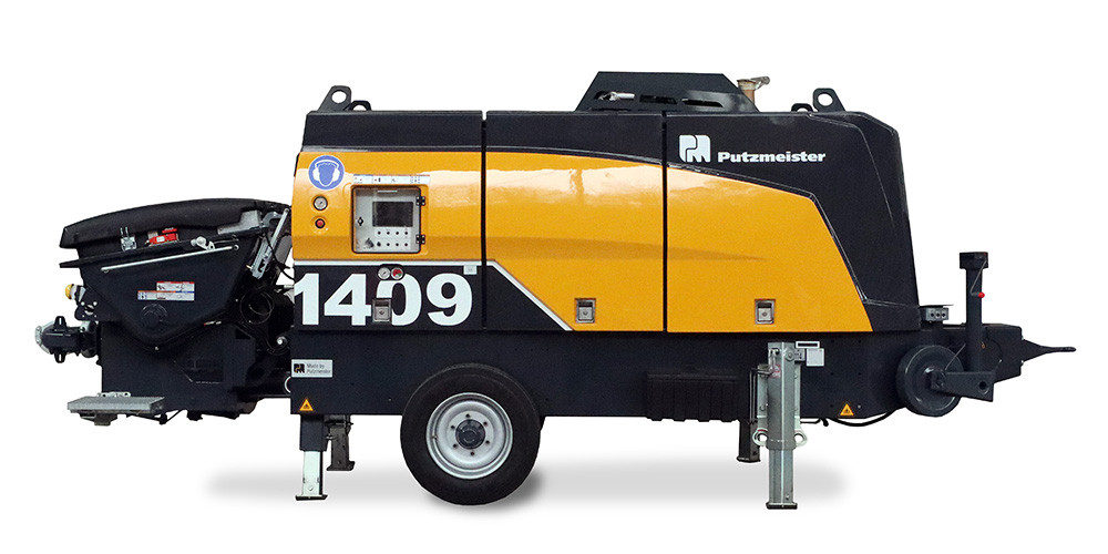 Prête à l’emploi dans le monde entier – la nouvelle BSA 1409 D5 de Putzmeister au salon bauma 2025